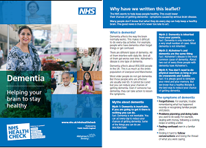 Dementia leaflet